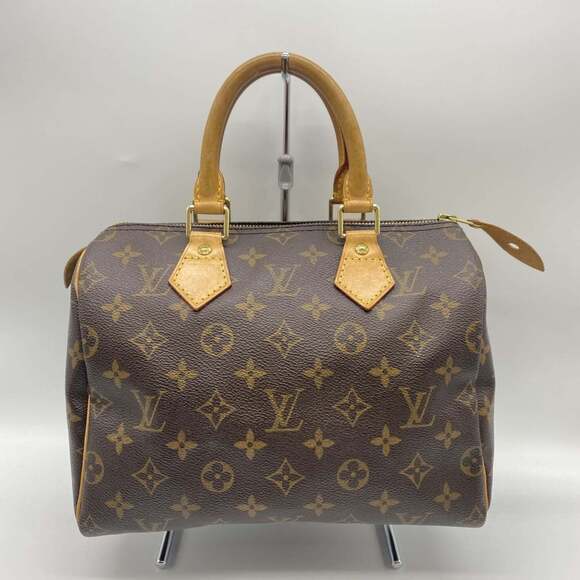 LOUIS VUITTON Brown Monogram Speedy 25 Bag - Picture 2 of 13